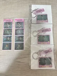 ミルキーサブウェイ TSUTAYA プリ風シール アクキー 勘崎両子 リョーコ