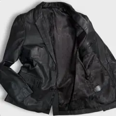 極美品 リューグーレザーズ 羊革 テーラードジャケット Lサイズ ブラック 2025年最新】リューグーレザーの人気アイテム - メルカリ