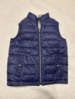 ポロ・ラルフ・ローレン ネイビー ダウンベスト　リバーシブル　7サイズ
