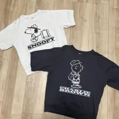 GU スヌーピー　半袖Tシャツ