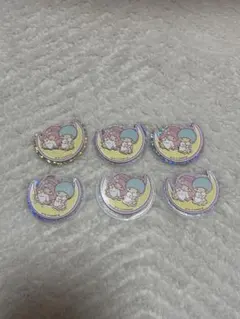 サンリオ キキララ 立体シール 6個セット