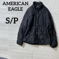 値下げ歓迎 アメリカンイーグル ダウンジャケット 黒【S/P】のサムネイル