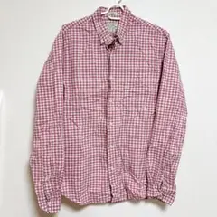 J.Crew 長袖 シャツ チェックシャツ M ボタン アウター ギンガム