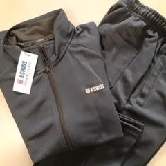 新品未使用　KSWISS ジャージ 上下セット ネイビー