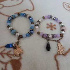 不思議の国のアリス　ラプンツェル　ブレスレットセット