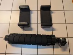 ミニ三脚 + スマホクリップ