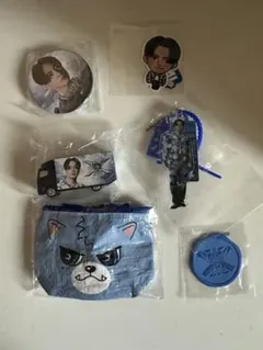 三代目 登坂広臣 ガチャ ルーヴくん ポーチ コインシリンダー 缶バッジ