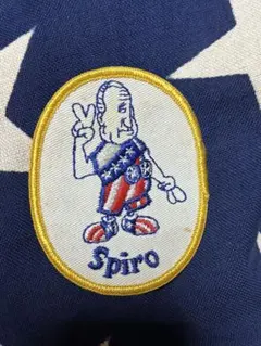 ビンテージ1970年D.STOCKSpiro キャラクター刺繍ワッペンUSA古着