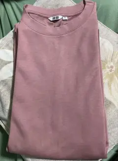 （ユニセックス）UNIQLOエアリズムコットンオーバーサイズTシャツ 5分袖