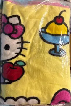 ハローキティ プラチナムザッカふわふわビッグ毛布