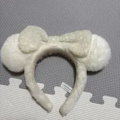 ディズニー カチューシャ ホワイト スパンコールのサムネイル