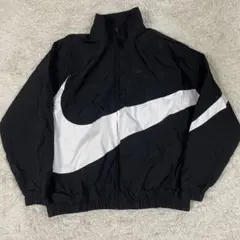 【2XL】NIKE ナイキ ビックスウォッシュ ウーブンジャケット 黒 白