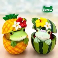 26SS新商品3・コポー】コポー パイナップルなカエル - メルカリ