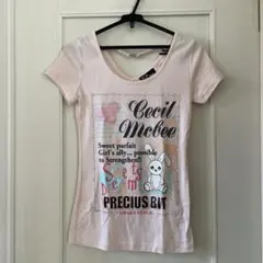 Cecil McBEE セシルマクビー　Tシャツ ピンク 平成ギャル　y2kのサムネイル