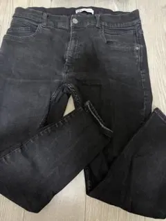 ZARA ブラックデニムパンツ EUR 46