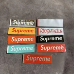 最終値下げ‼️supreme ボックスロゴステッカー9枚セット