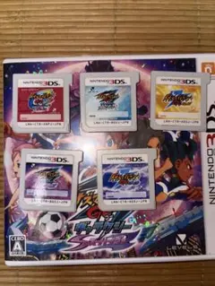 イナズマイレブン　3DS まとめ売り　（中古　パッケージなし）　レベルファイブ