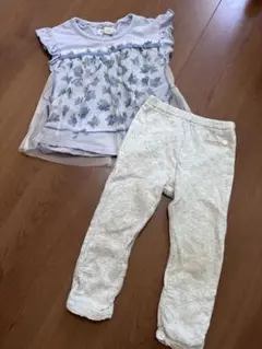 biquette club トップス パンツ 90cm セット