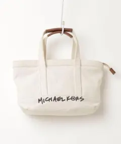 MICHAEL KORS キャンバス トップジップ トートバッグ スモール