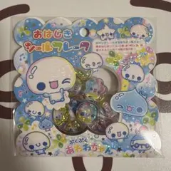 あわわちゃん おはじきシールフレーク KAMIOJAPAN カミオジャパン