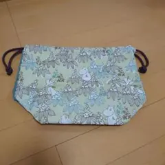 【未使用】MOOMIN ムーミン 巾着 ポーチのサムネイル