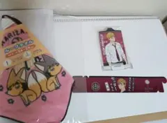 ハイキュー　ハンドタオル　ラゲッジタグ　スシローコラボ寿司の帯　宮侑