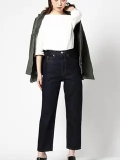 moussy マウジー JWOWTapered denim 23inch デニム
