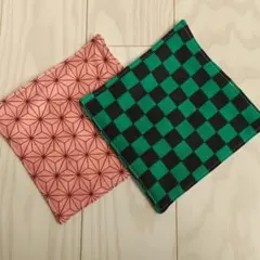 ガーゼハンカチ 和柄 ２枚セット