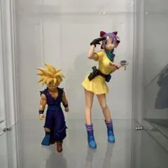 ドラゴンボール フィギュア　SOLID EDGE WORKS 孫悟飯　ブルマ