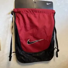 Nike ドローストリングバッグ 赤/黒
