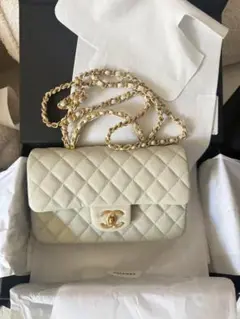 CHANEL ショルダーバッグ ホワイト