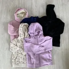 女児パーカー５点セット 120㎝