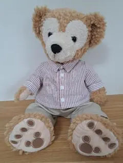 ダッフィーＳサイズぬいぐるみ コスチューム【シャツ＆パンツ】②のサムネイル