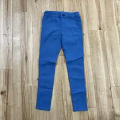 スカイブルーの スキニーパンツ 130cm~