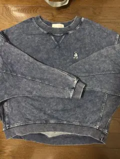 LOGOSDAYS デニム生地トレーナー