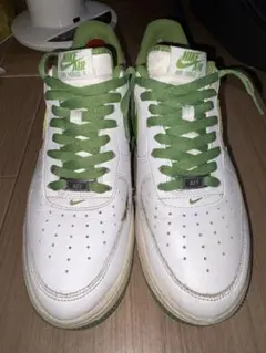 Nike Air Force 1 ホワイト/グリーン