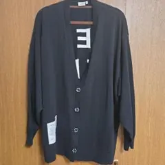 [be with M ]Misayoバックロゴカーディガン