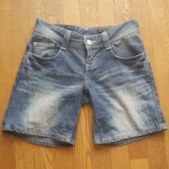 SOMETHING　デニムショートパンツ