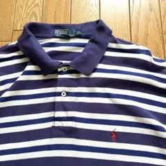 Polo Ralph Lauren ラルフローレン ストライプポロシャツ XXL