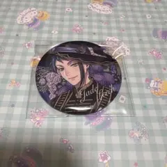 ツイステ　ブルーム　マット缶バッジ　ジェイド