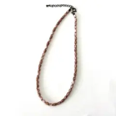 ビーズ ネックレス