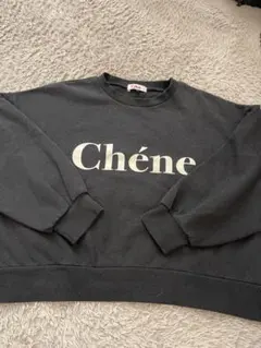 Pink Latte 黒 トレーナー S160