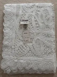 SELKON レース テーブルクロス 綿100% 130x180cm タグ付きのサムネイル