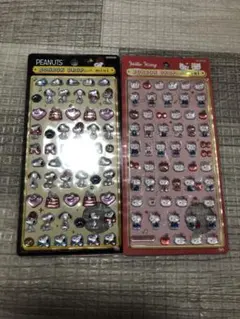 ボンボンドロップシール　キティ　スヌーピー