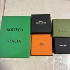 ブランド 空箱　空ケース　化粧箱、保存袋　5箱セット