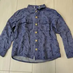 ムーミン　デニムシャツ　110cm　ブランシェス