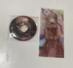 プロセカ グリッター缶バッジ クリアしおり 望月穂波