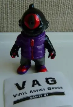 ガチャ★VAG 41・GYAROMI OID・ギャロミオイド・黒x紫