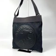 希少】ハンティングワールド デニム メッセンジャーバッグ