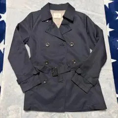 GLACIER トレンチコート 紺